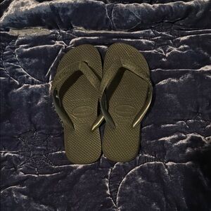 Havaianas Kids Flip Flops - Black